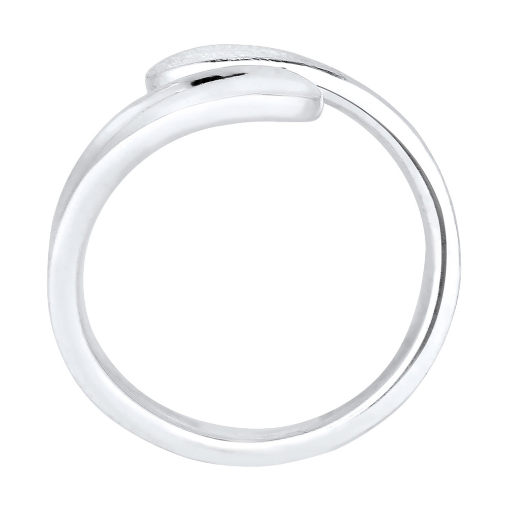 Elli Elli Bague Basic Open-Ring 925er Silber Bague