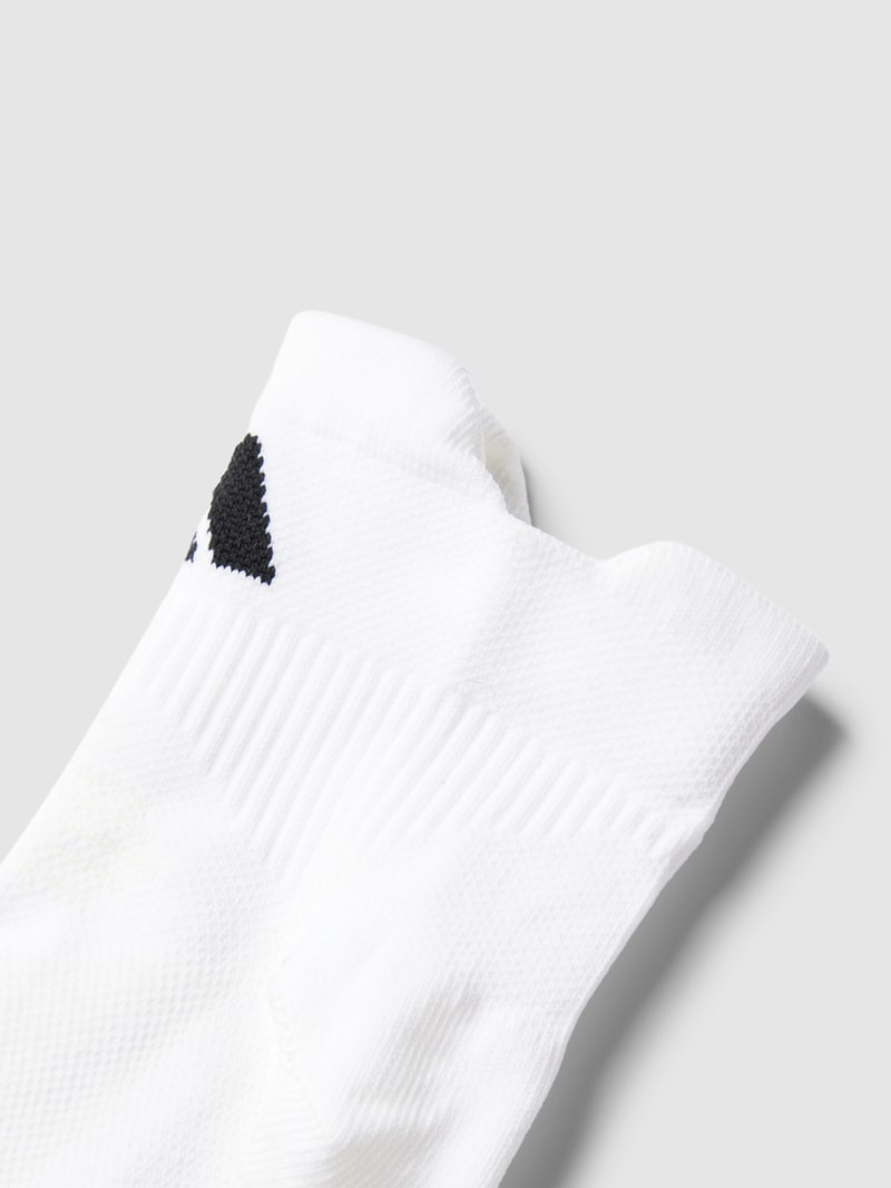 Socken mit Label-Stitching in weiß