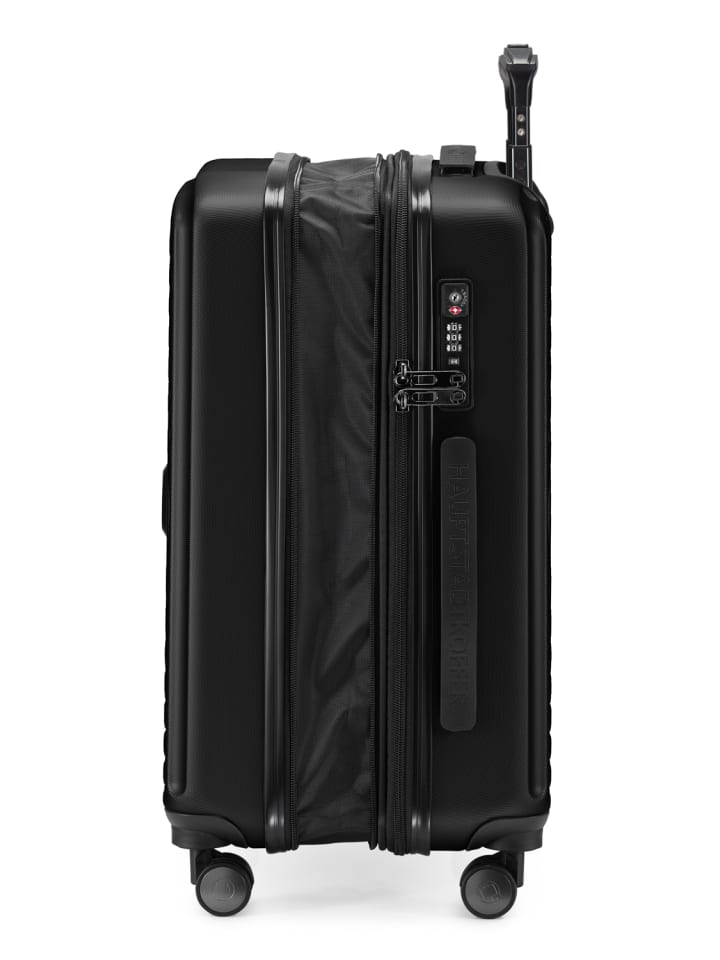 Hauptstadtkoffer Mitte - Handgepäck Bordgepäck-Trolley Koffer, TSA, in Schwarz günstig kaufen S
