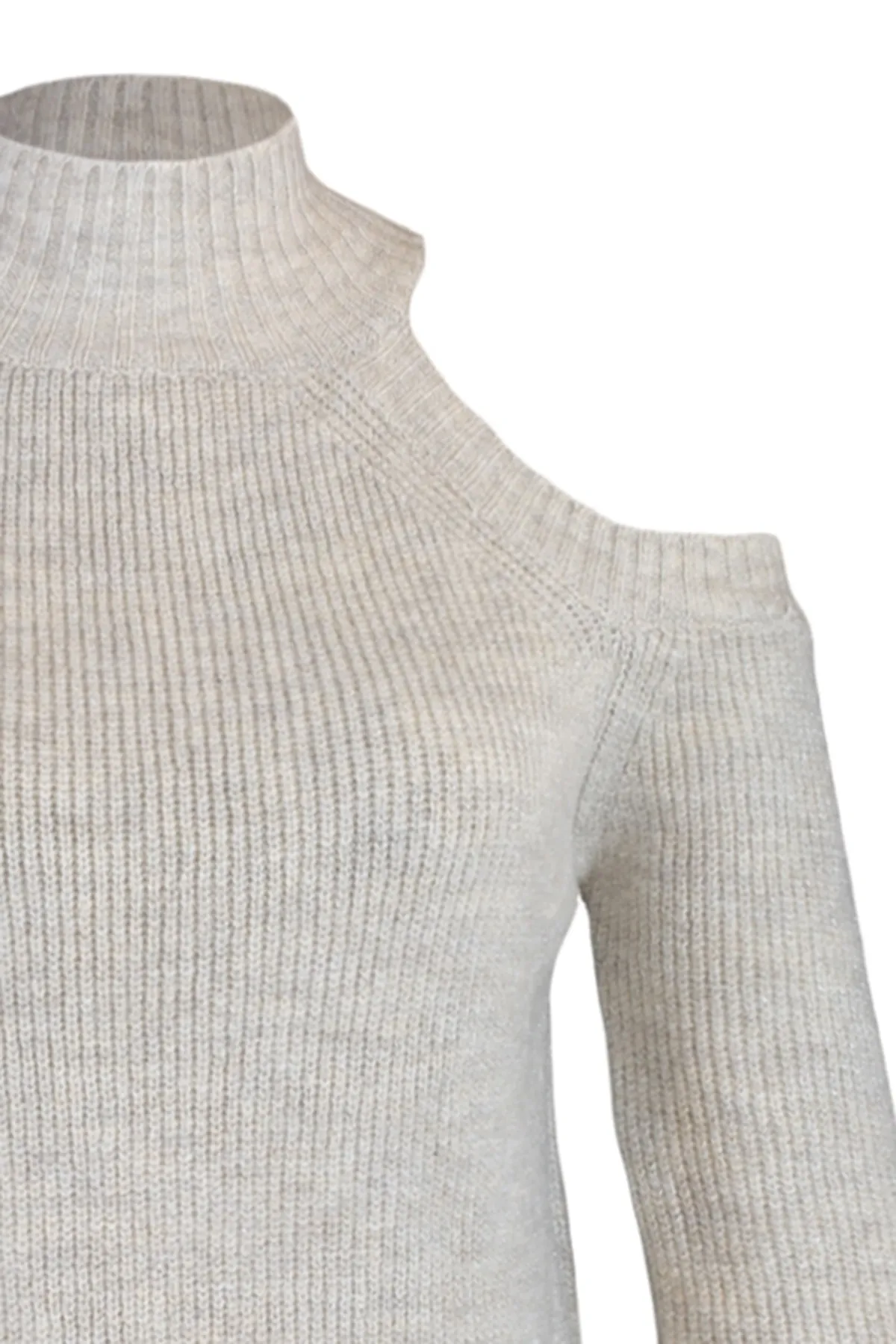 Trendyol Collection  Strickpullover mit steinglitzerndem Fenster/Ausschnittdetail TWOAW20XS0006