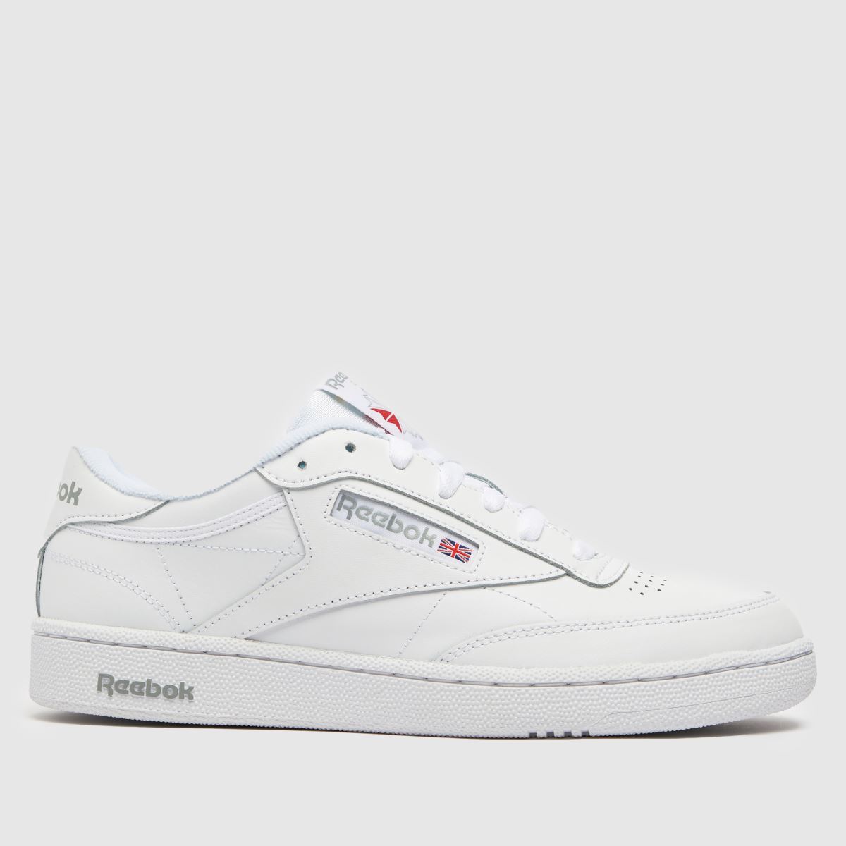 Reebok Club C 85 cipők fehér és szürke színben
