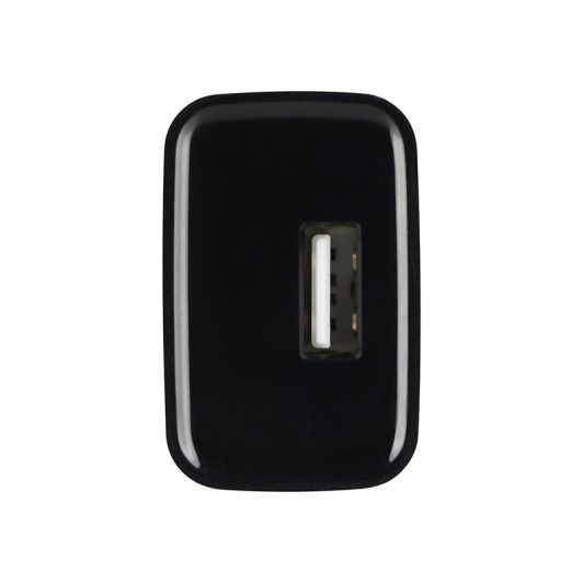 Ładowarka sieciowa 2,4 A, 1 m, kabel USB-C, czarny