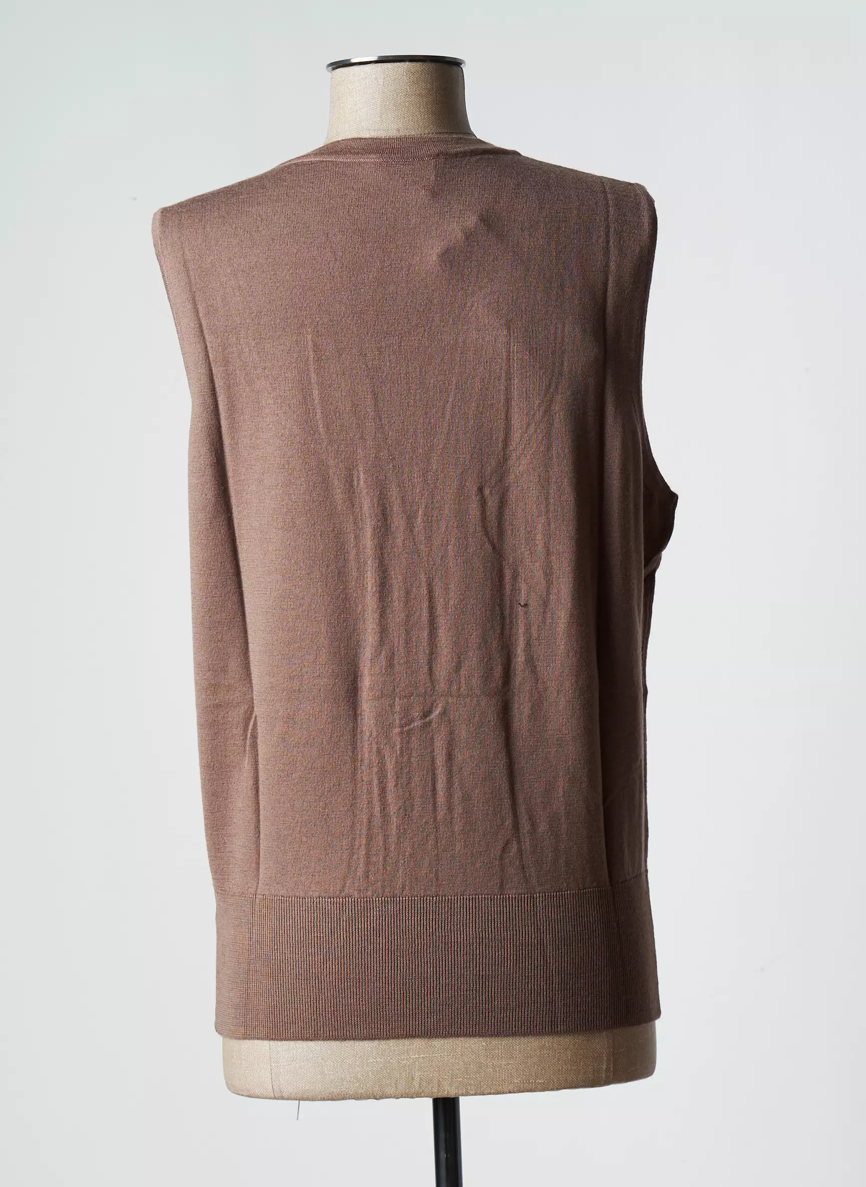 Stefan Green Gilet Femme couleur marron