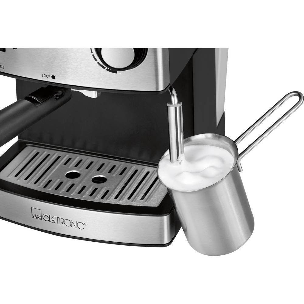CLATRONIC Espressomaschine inox