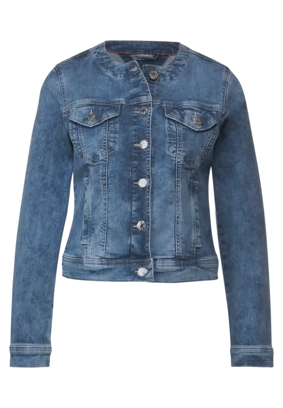 Street One Mittelblaue Jeansjacke