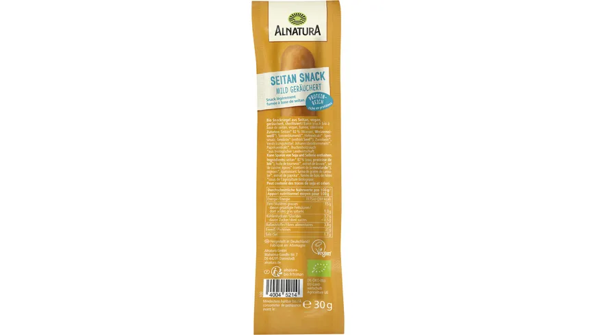 Alnatura Bio Veganer Snack Mild 30 g
