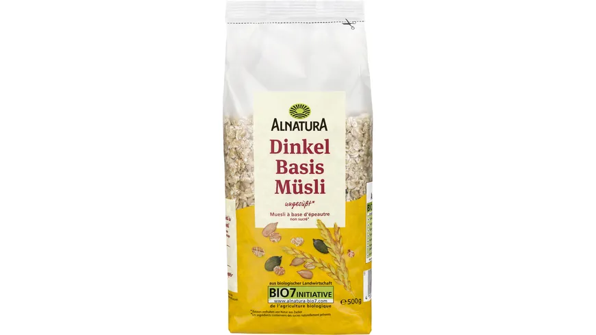 Alnatura Bio Dinkel Basis Müsli 500 g