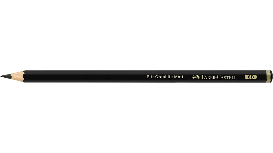 FABER-CASTELL Bleistift Pitt Graphite Matt 6B