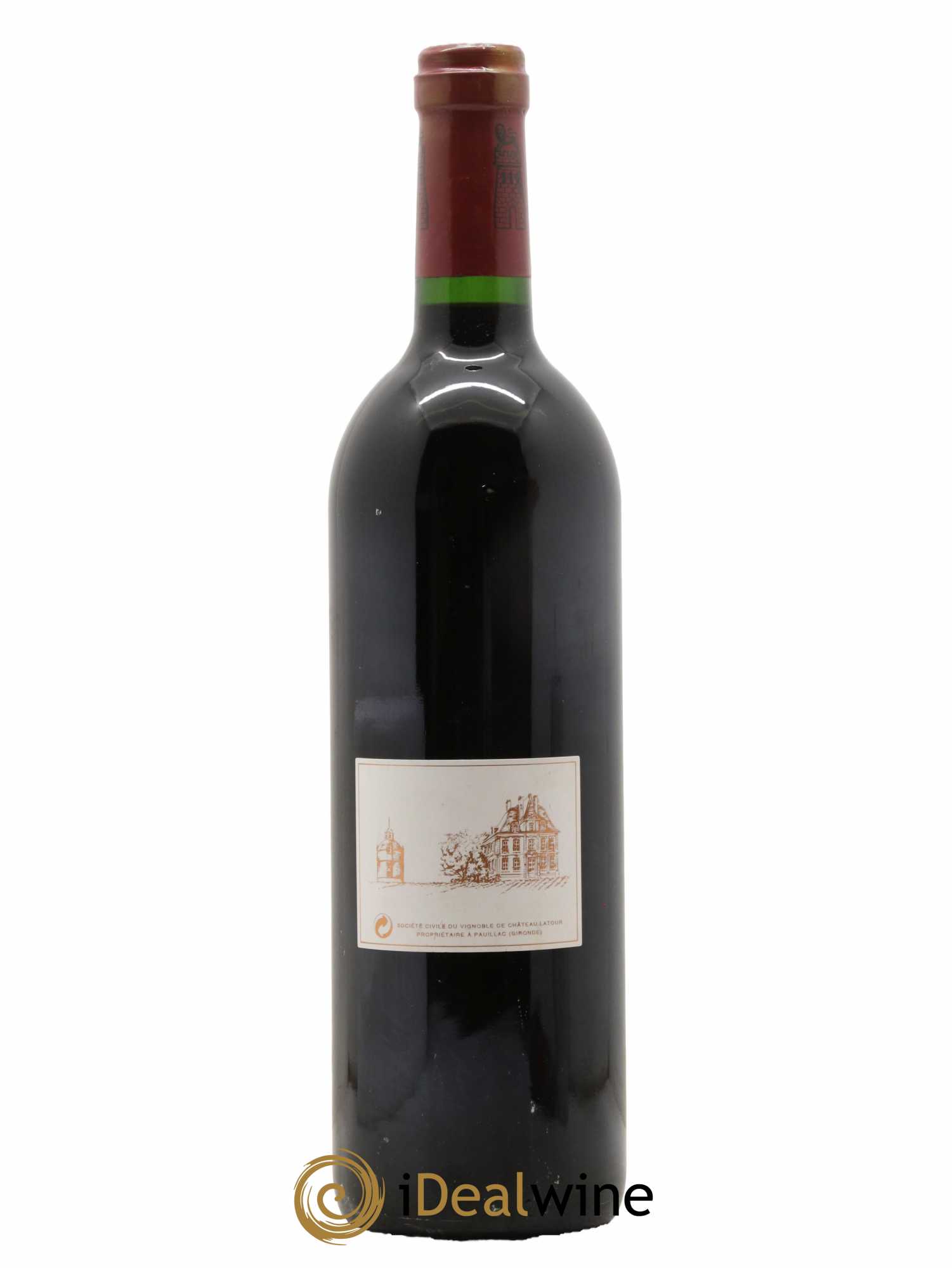 Château Latour 1er Grand Cru Classé  1996 - Lot de 1 Bouteille