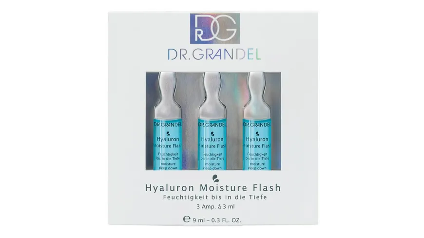 DR. GRANDEL Ampullen Hyaluron Moisture Flash 9 ml