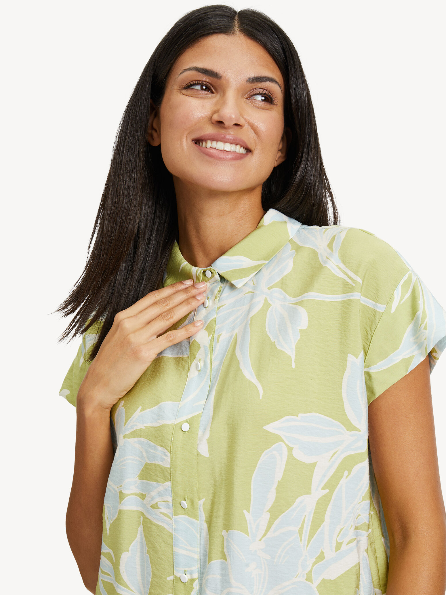 Boho Bluse - vert