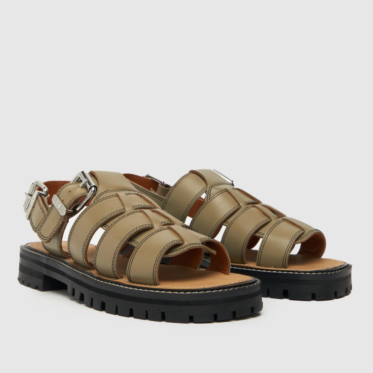 ASRA – Saba-sandaler i grönt