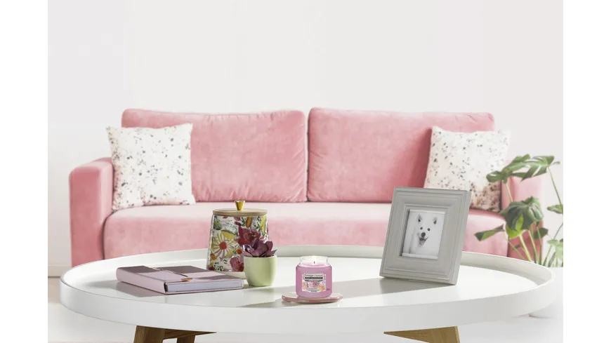 Yankee Candle Home Inspiration Mittelgroße Kerze im Glas Sugared Blossom