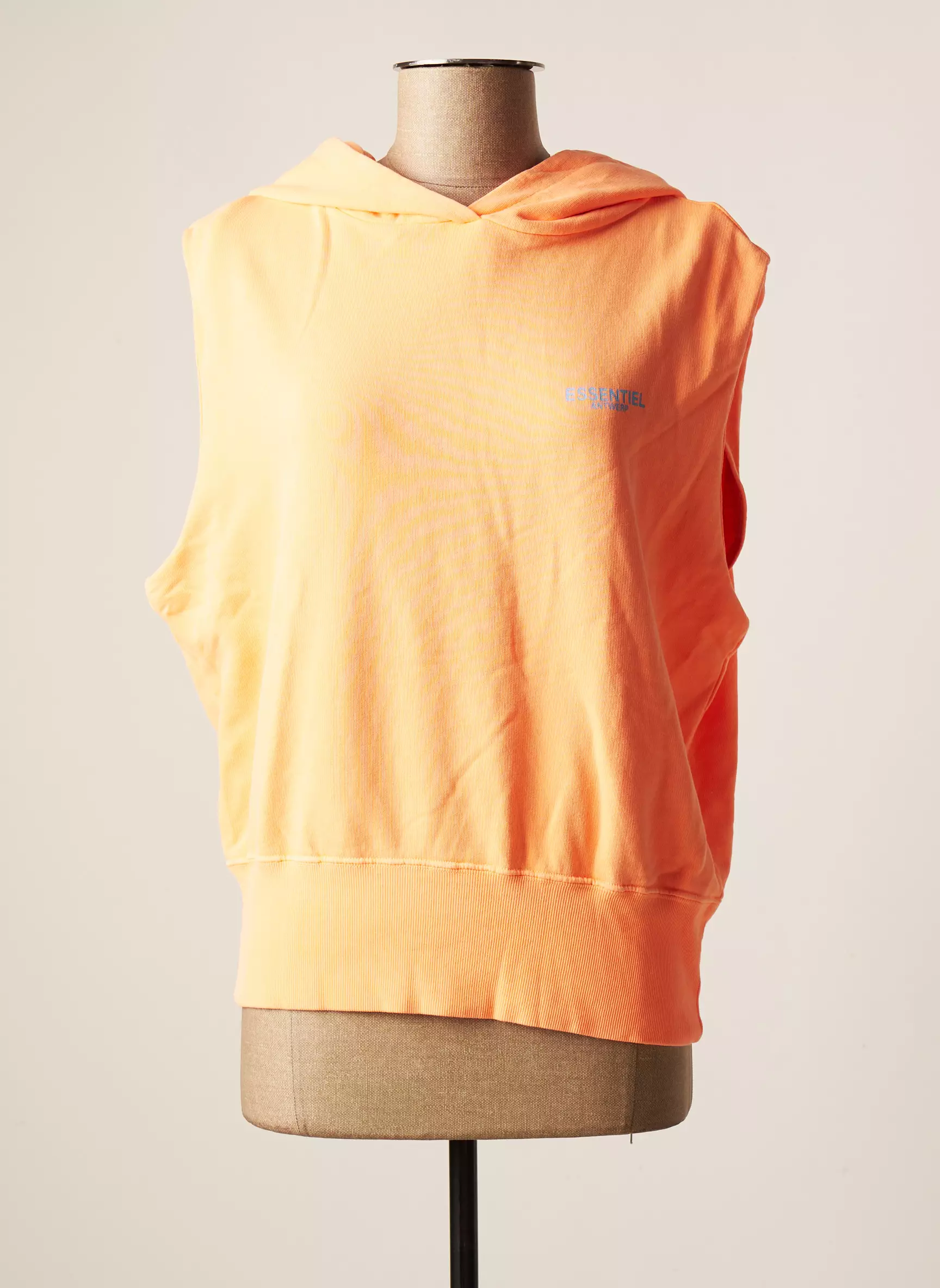 Essentiel Antwerp Sweat Capuche Femme couleur orange