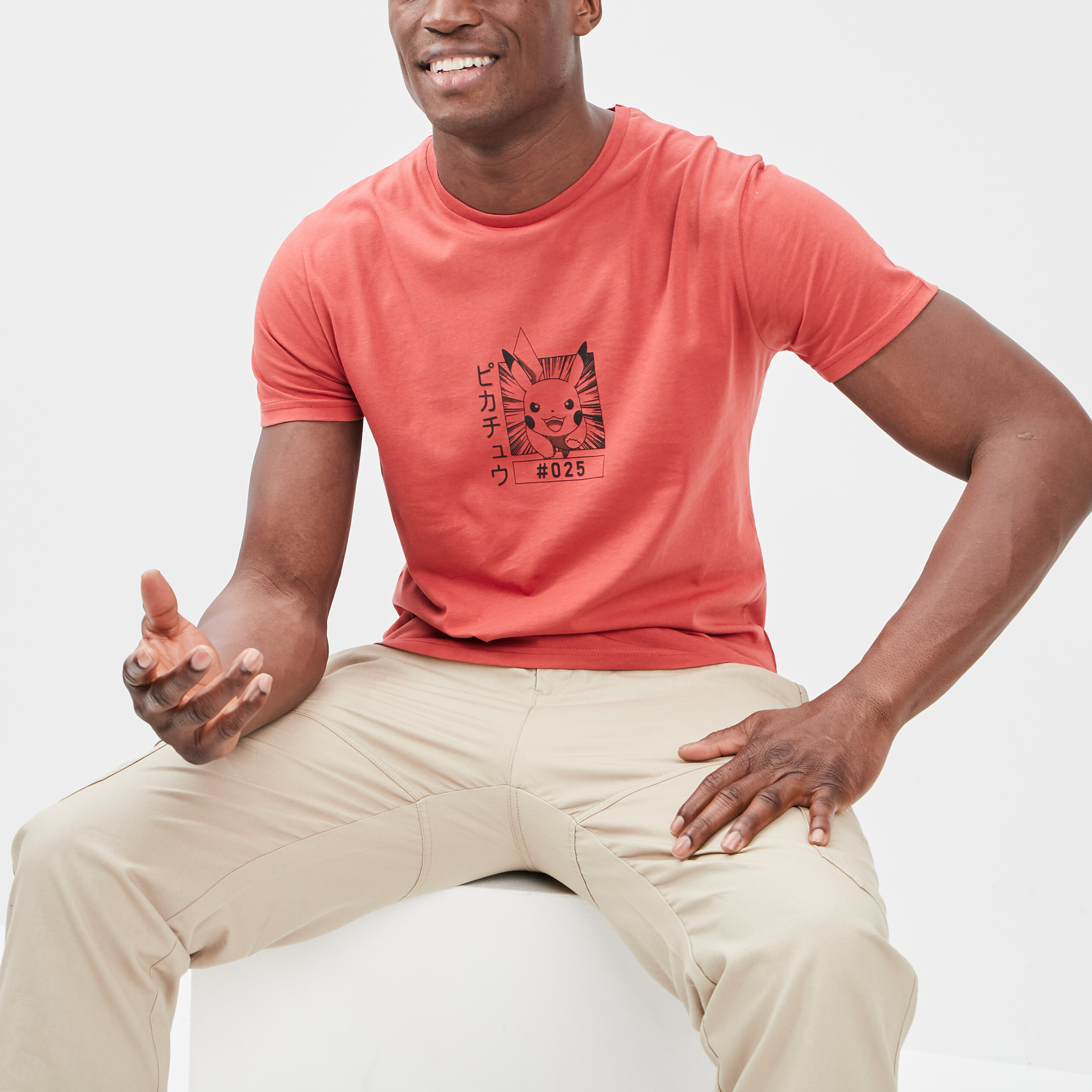 T-shirt Pokémon rouge homme | La Halle