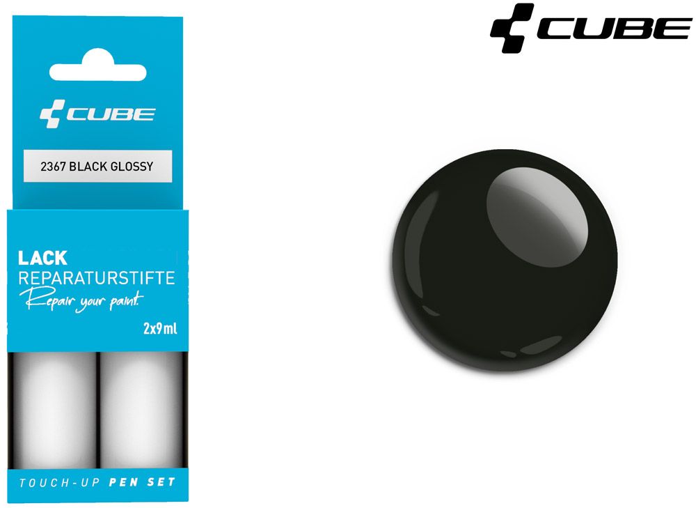 Cube Lackreparaturstift Set BLACK glossy kaufen | Bike-Discount