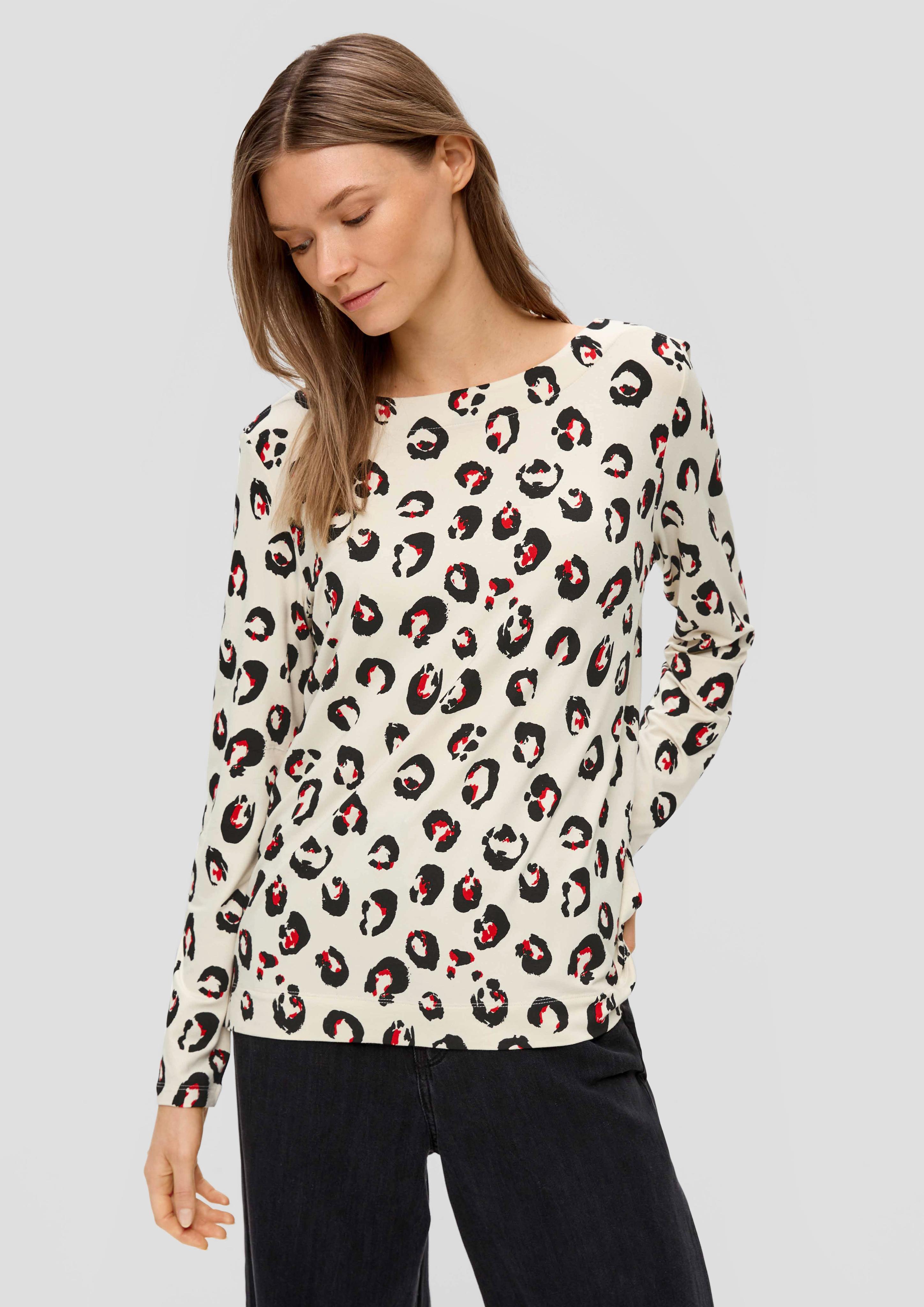 Longsleeve aus Viskosestretch  2139664-82A1
