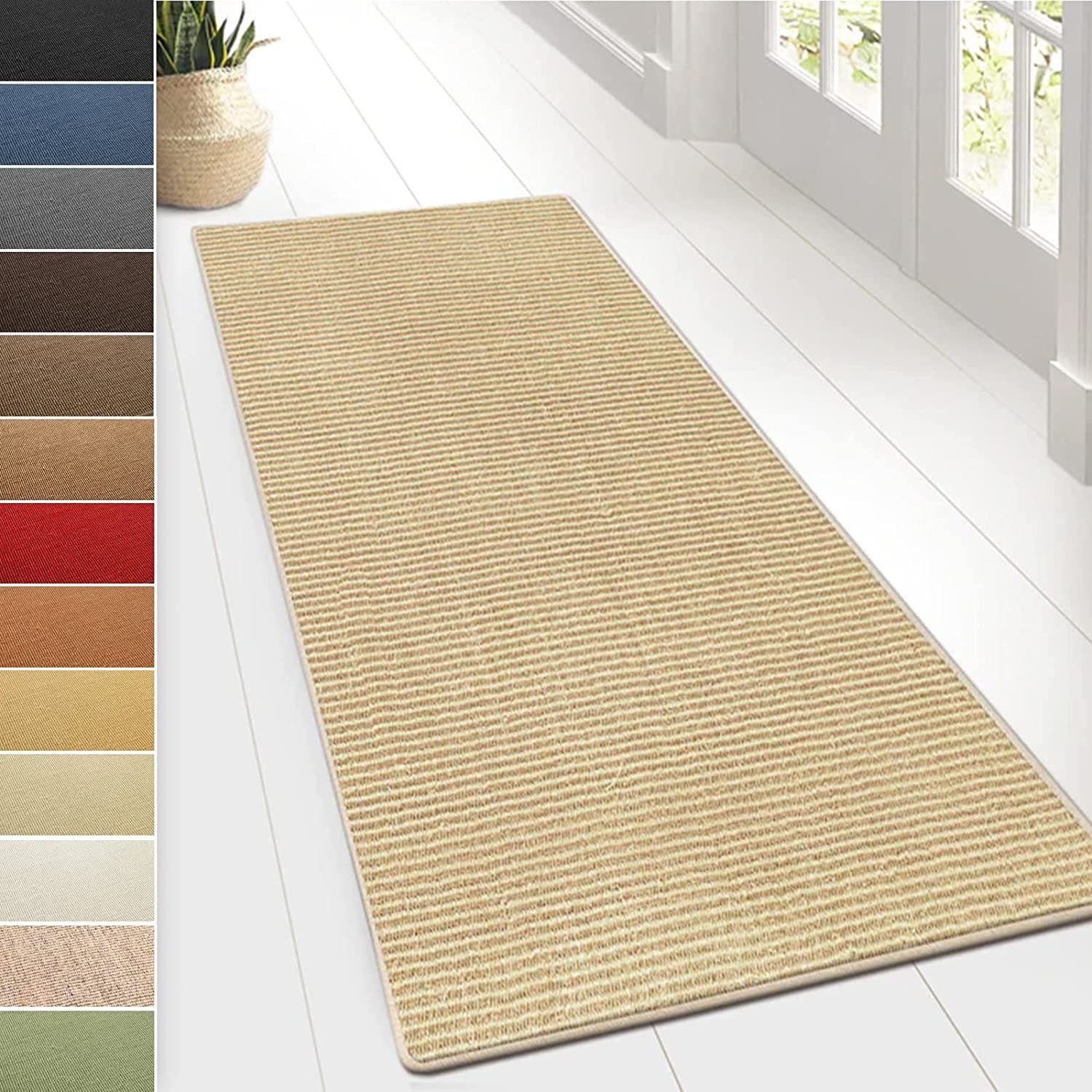 Sisalteppich Sylt, Floordirekt, rechteckig, Höhe: 8 mm, Raumklimaregulierend
