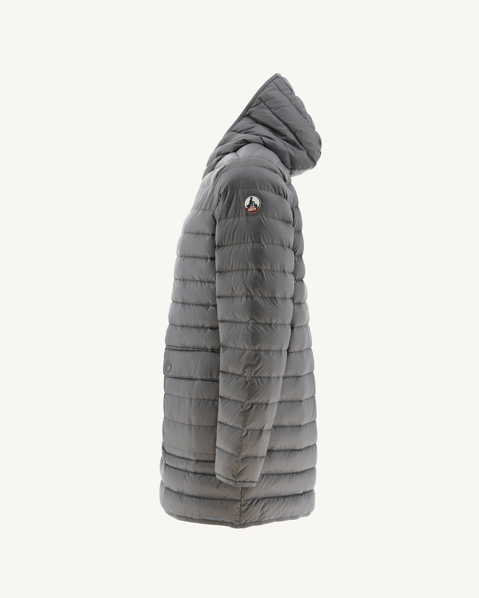 Doudoune longue Anthracite Luc