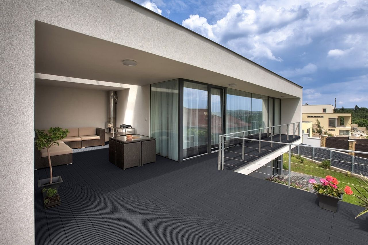 Home Deluxe WPC Terrassendielen SAMANA anthrazit 40m² (2,20 m)