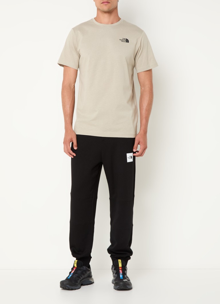 The North Face  T-shirt met logo- en backprint
