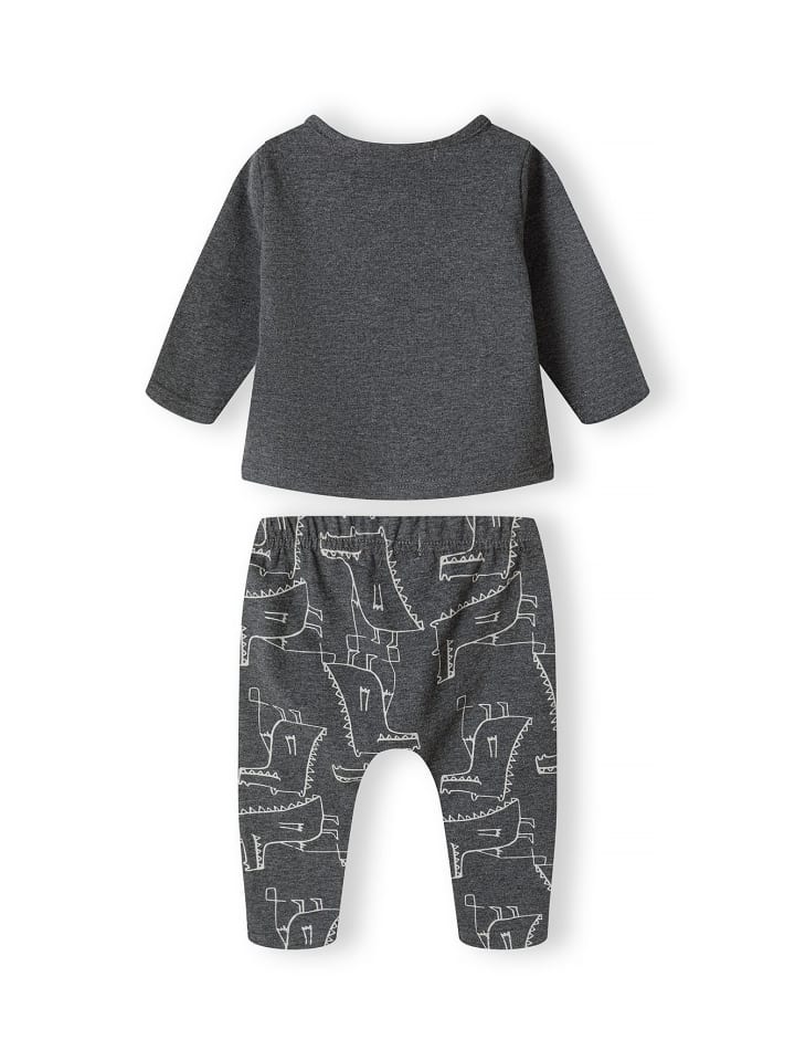 Minoti 5tlg. Set: Body & Leggings LM SET 5 in grau günstig kaufen 92/98