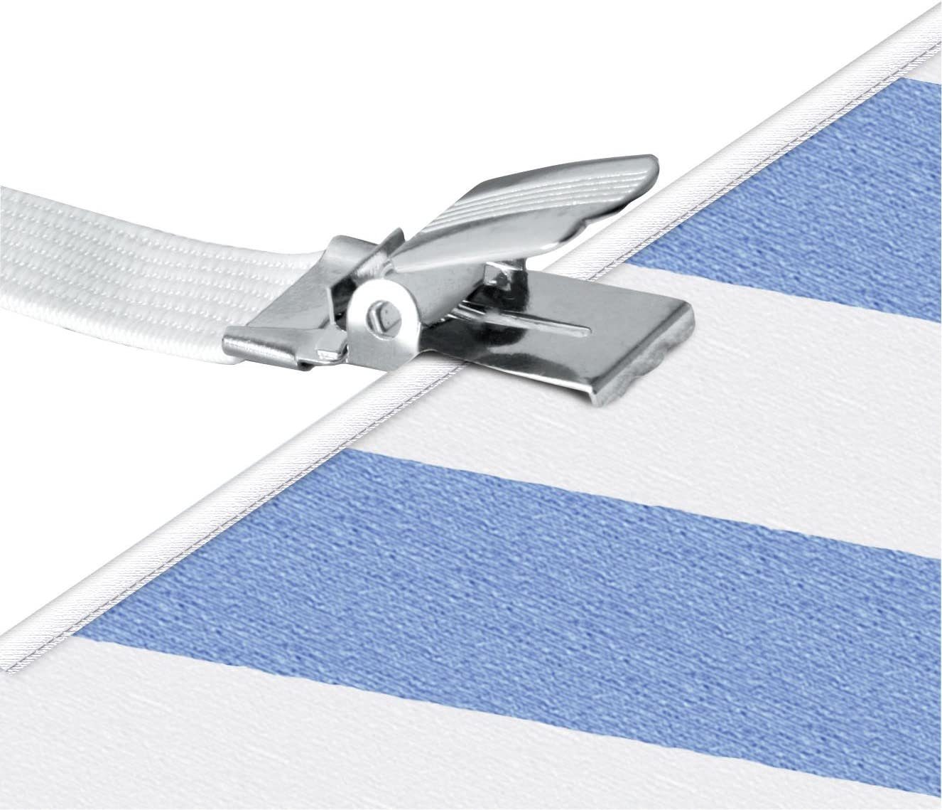 WENKO Bügelbrettbezug, Bügeltisch-Bezugspanner 3er Set - 3er Set, universal passend