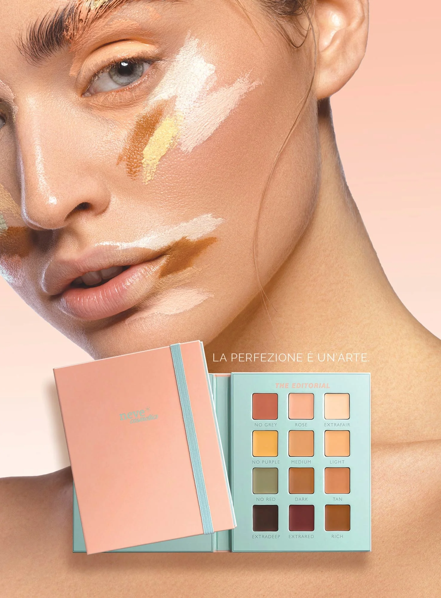 Incarnato The Editorial Palette – Gesichtspalette, Concealer