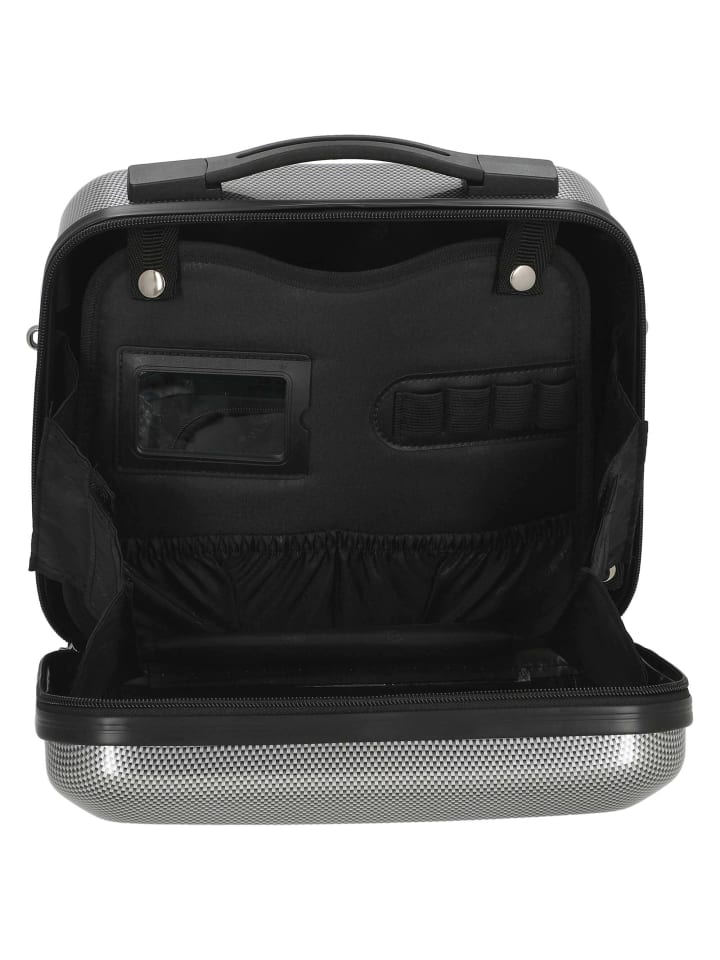 Check.In London 2.0 - Beauty Case 33 cm (carbon schwarz) in carbon silver günstig kaufen onesize
