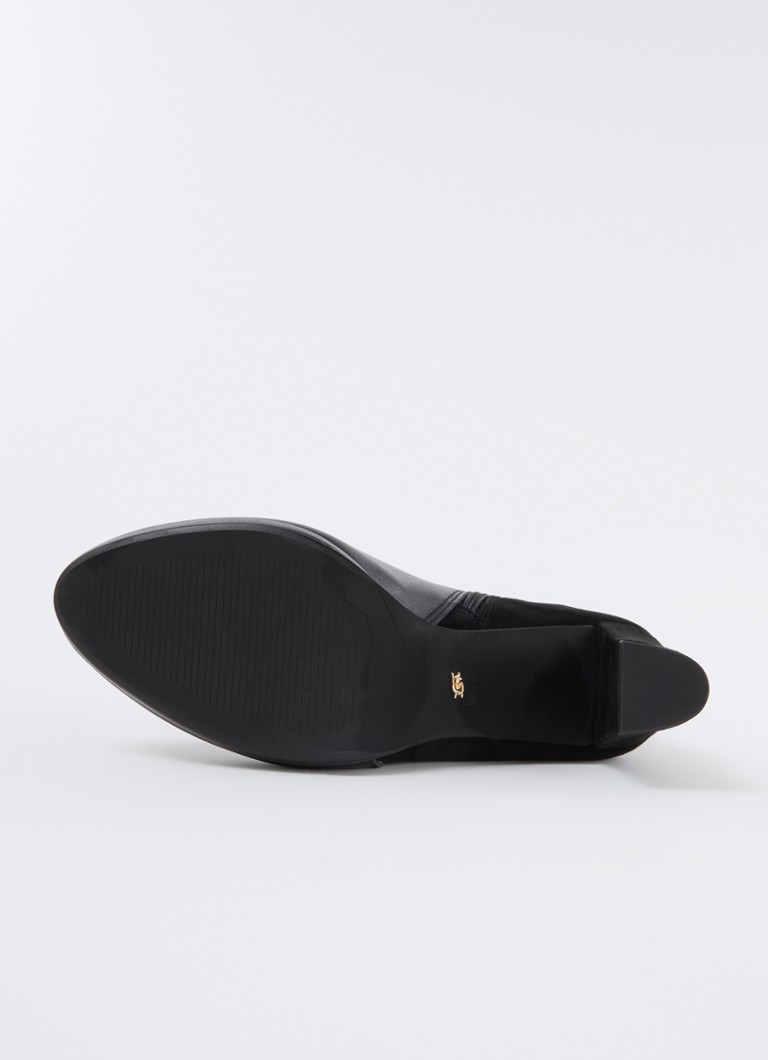 Dune London  Tariah laars van leer met gespdetail