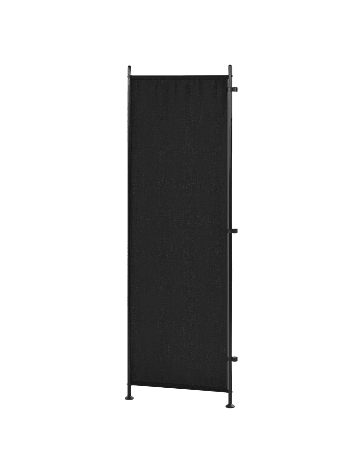 Beliani Paravent NARNI in Schwarz - (W) 161 x (H) 170 x (L) 2 cm günstig kaufen onesize
