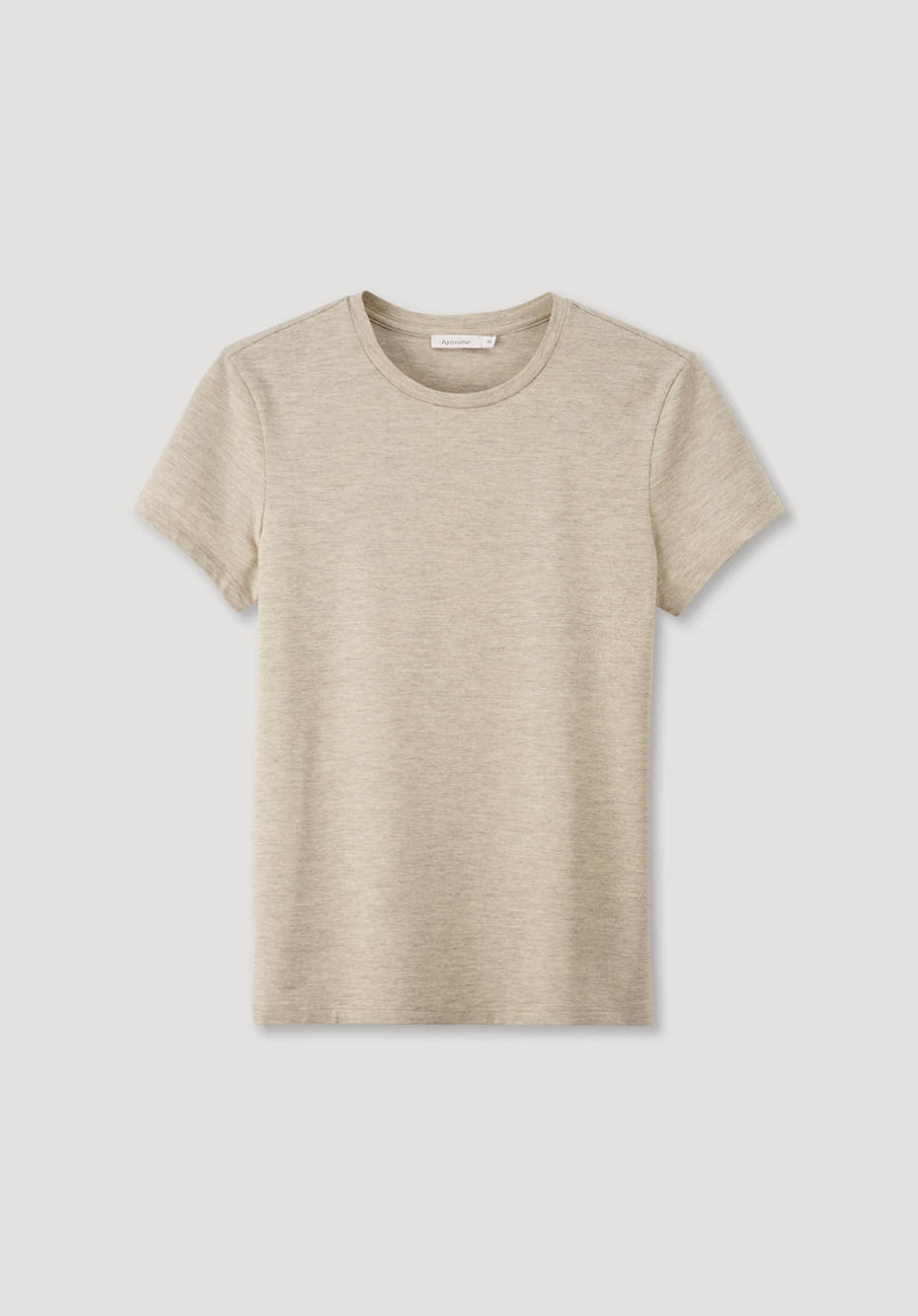 Kurzarmshirt aus Bio-Merinowolle mit Hanf und Bio-Baumwolle