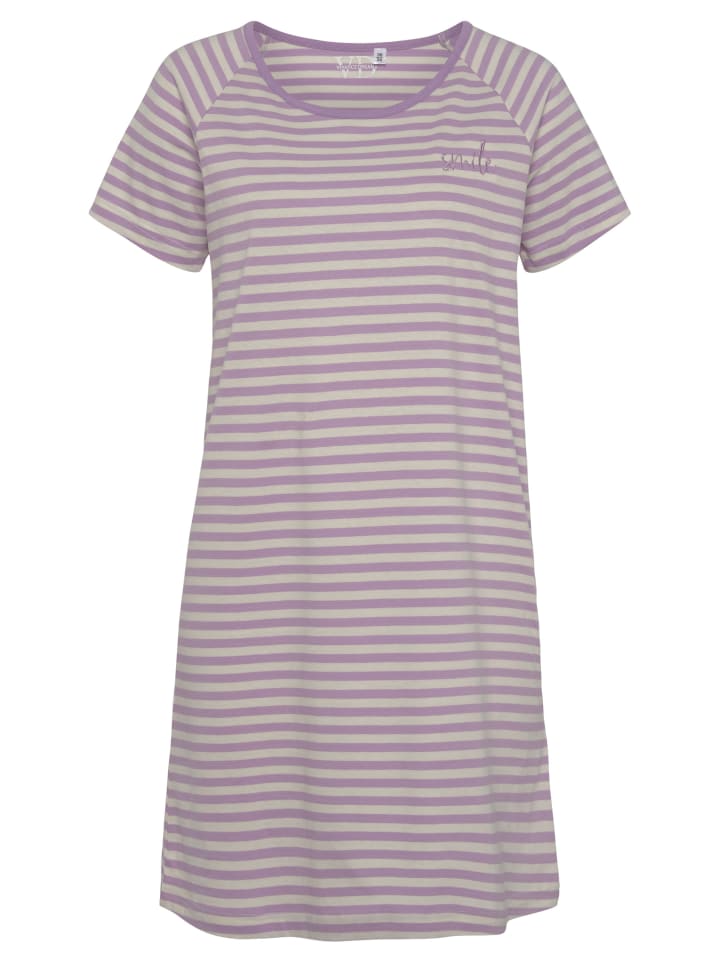 VIVANCE DREAMS Sleepshirt in Lila günstig kaufen