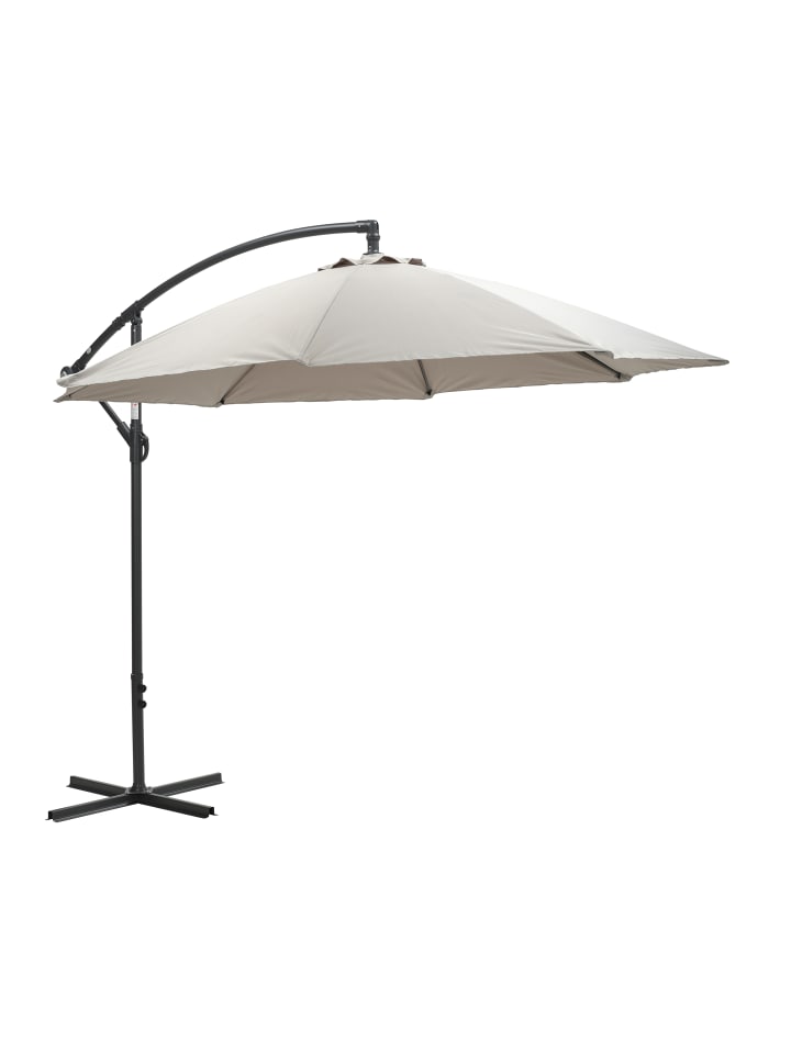 GMD Living Sonnenschirm ATHENE inkl. Kreuzfuß, Ø 300 cm in Farbe Sand günstig kaufen 300 cm