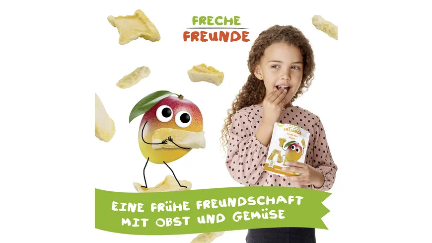 Freche Freunde Bio Fruchchips 100% Mango 14 g