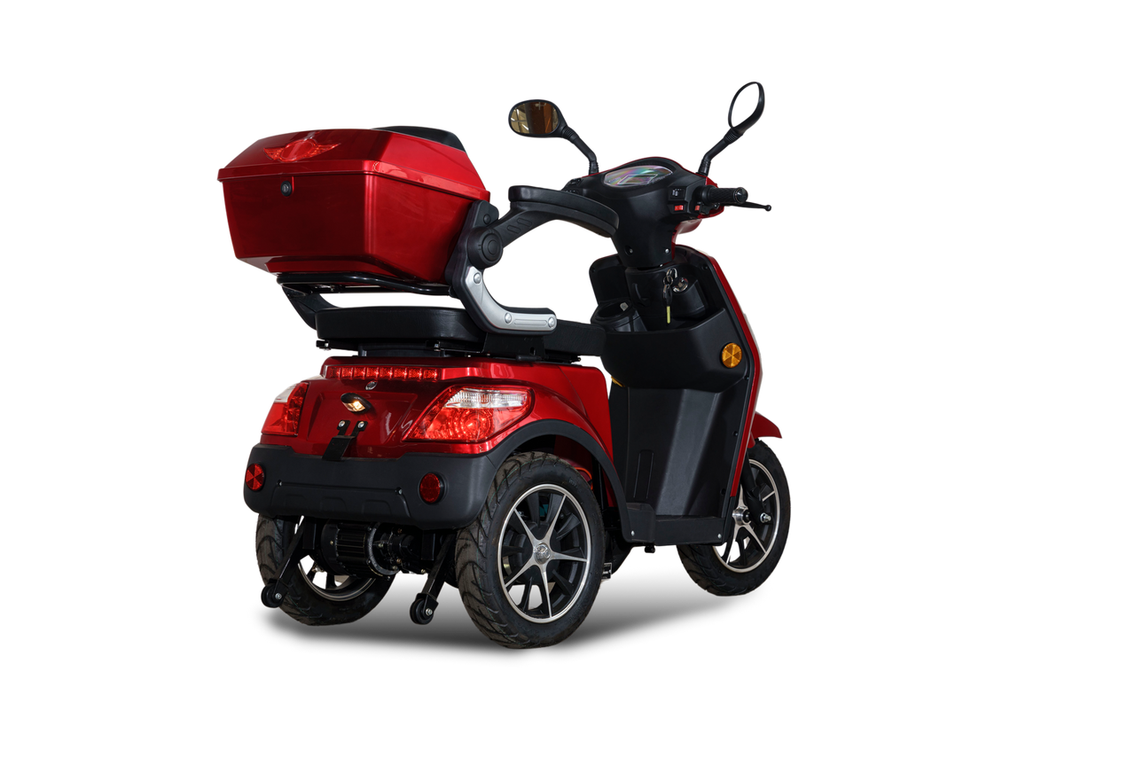 Stormborn R3 Elektro-Dreiradroller 25 km/h rot