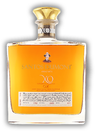 Santos Dumont XO Spirit Drink from Premium Matured Rum Santos Dumont XO Spirit Drink from Premium Matured Rum Ein Blend aus Premium gereiften Destillaten aus Brasilien, Zentralamerika und Westindien. 0,7	 Liter - Vol 40%