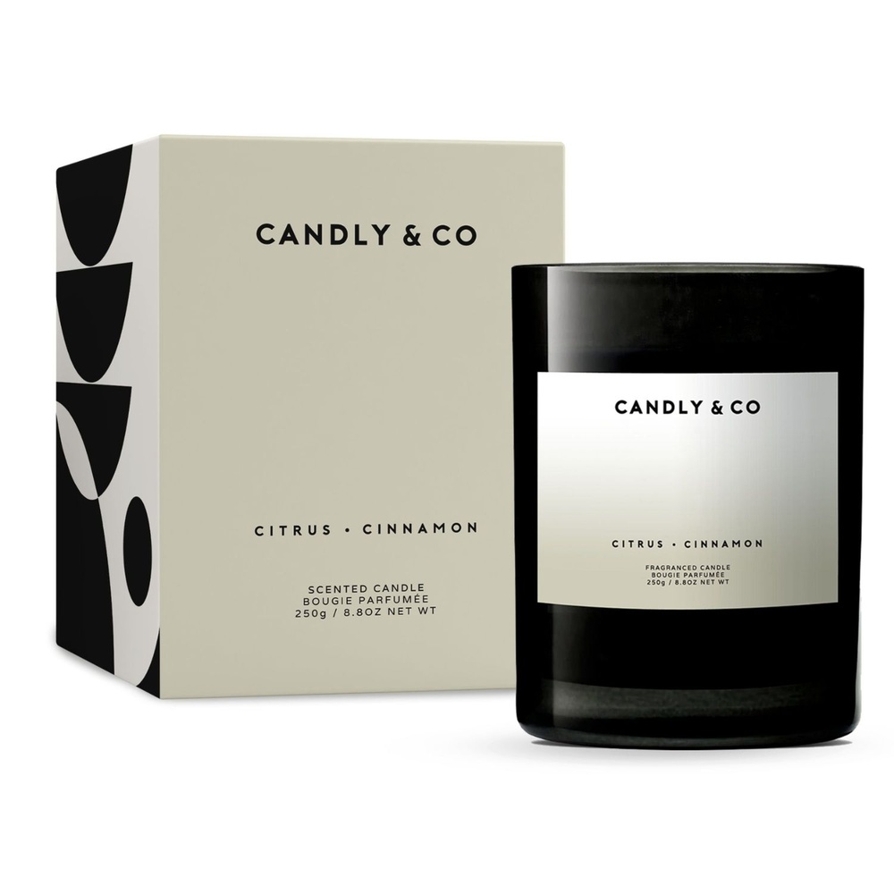 candly&co Bougie No.3 Agrumes, Cannelle Bougie