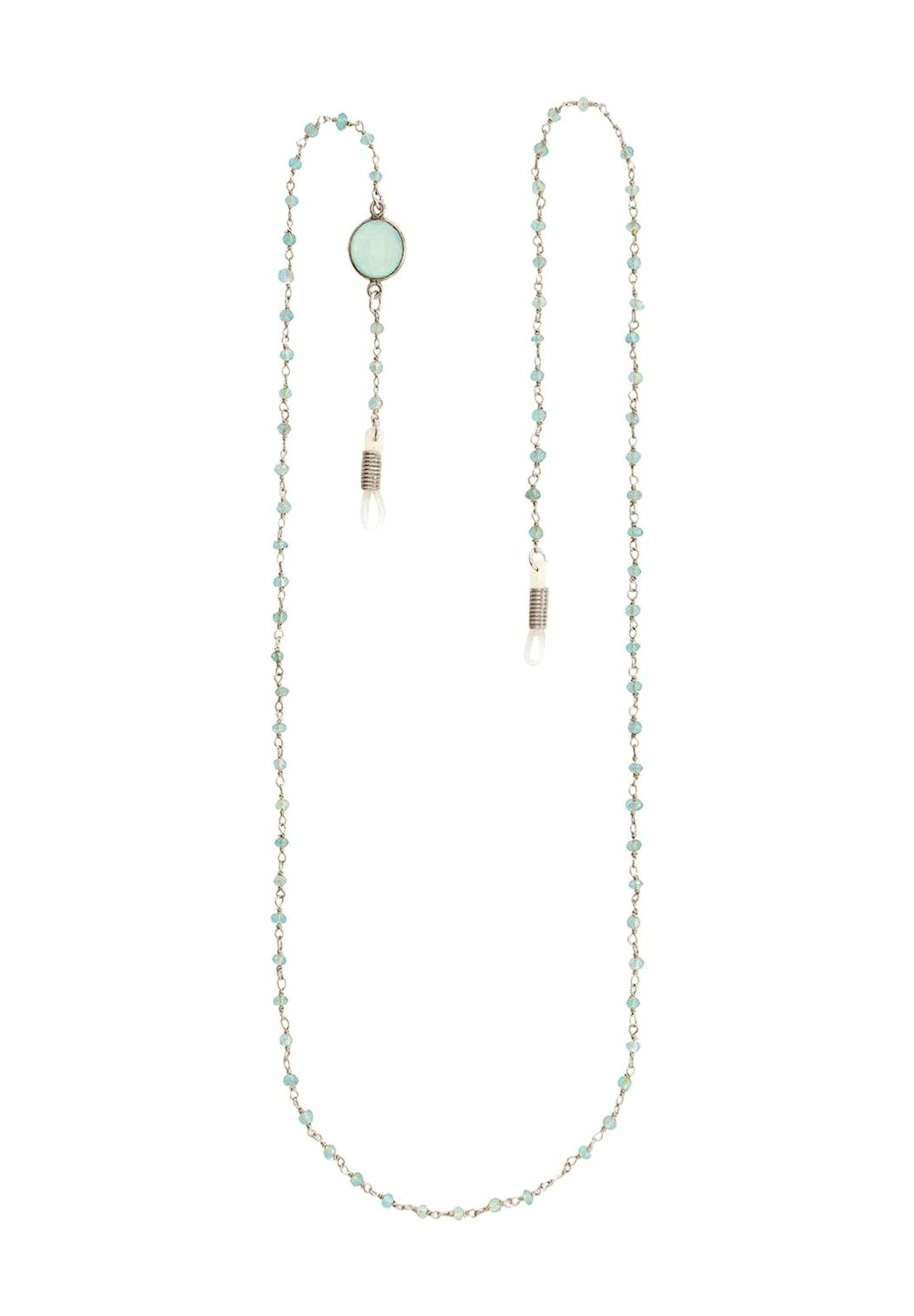 Gemshine Brillenkette Brillenkette Chalcedon