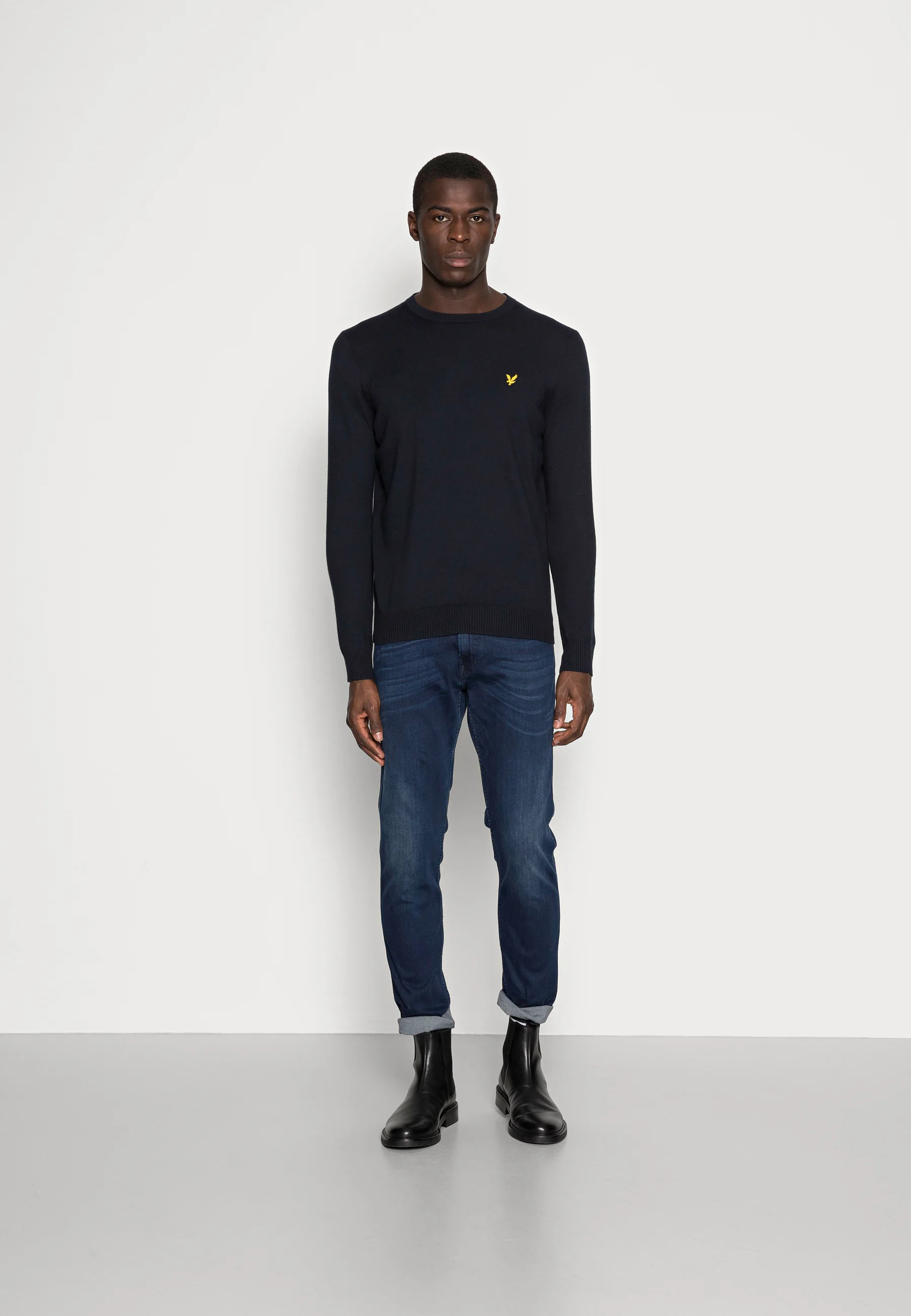 Suéter de cuello redondo Lyle & Scott