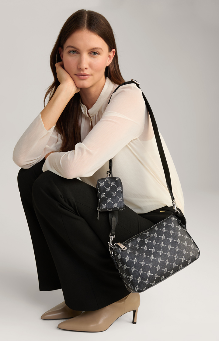 Schultertasche Cortina Jasmina in Schwarz