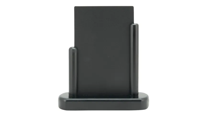 Securit® Tischaufsteller Kreidetafel ELEGANT, klein, schwarz schwarz