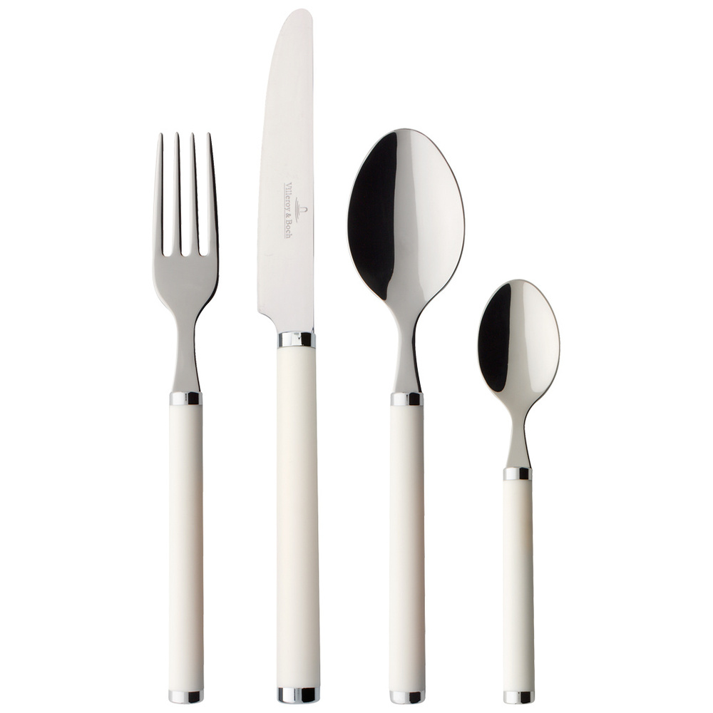 Villeroy & Boch Ménagère 24pcs. Play! white pearl ensemble de couverts
