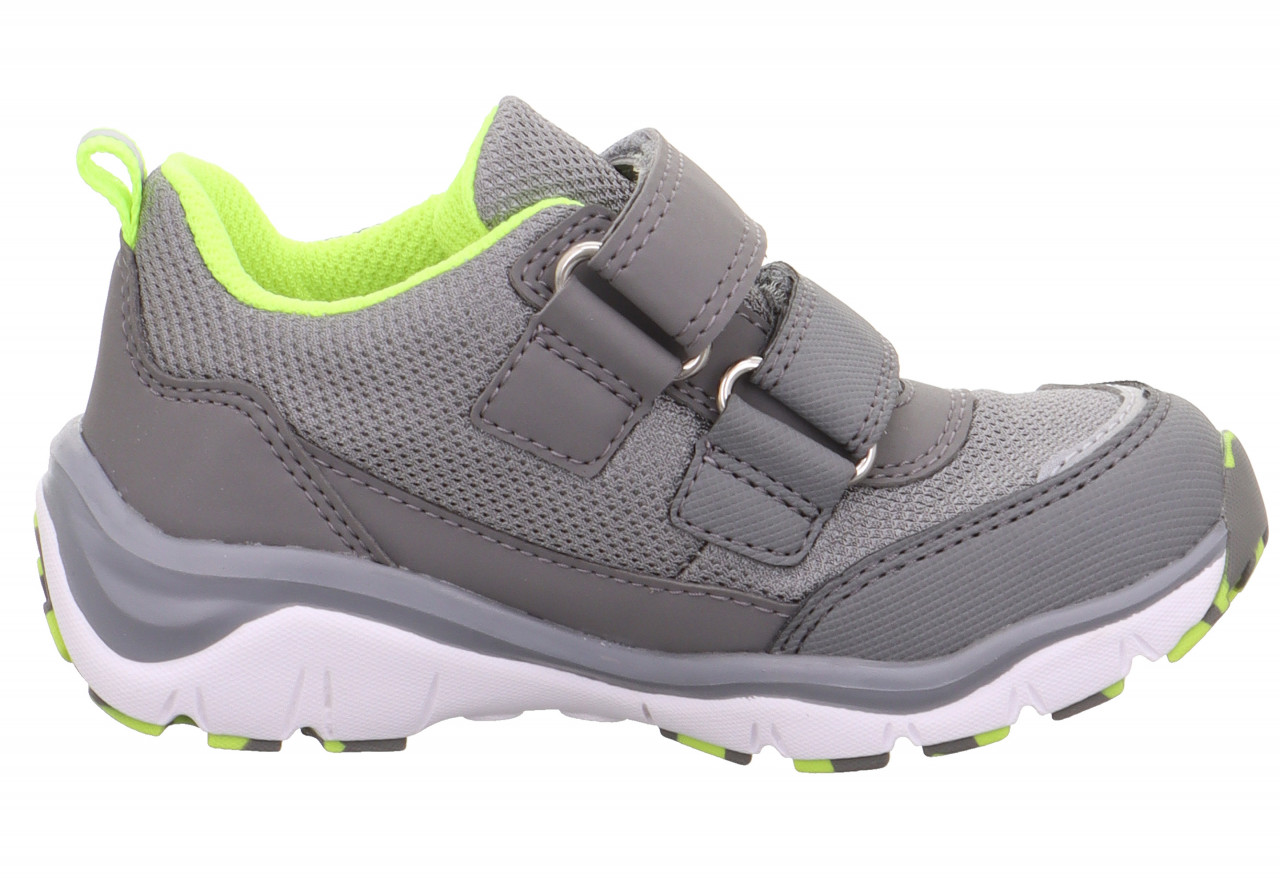 SPORT5 - Hellgrau/GelbSneaker low mit Klettverschluss