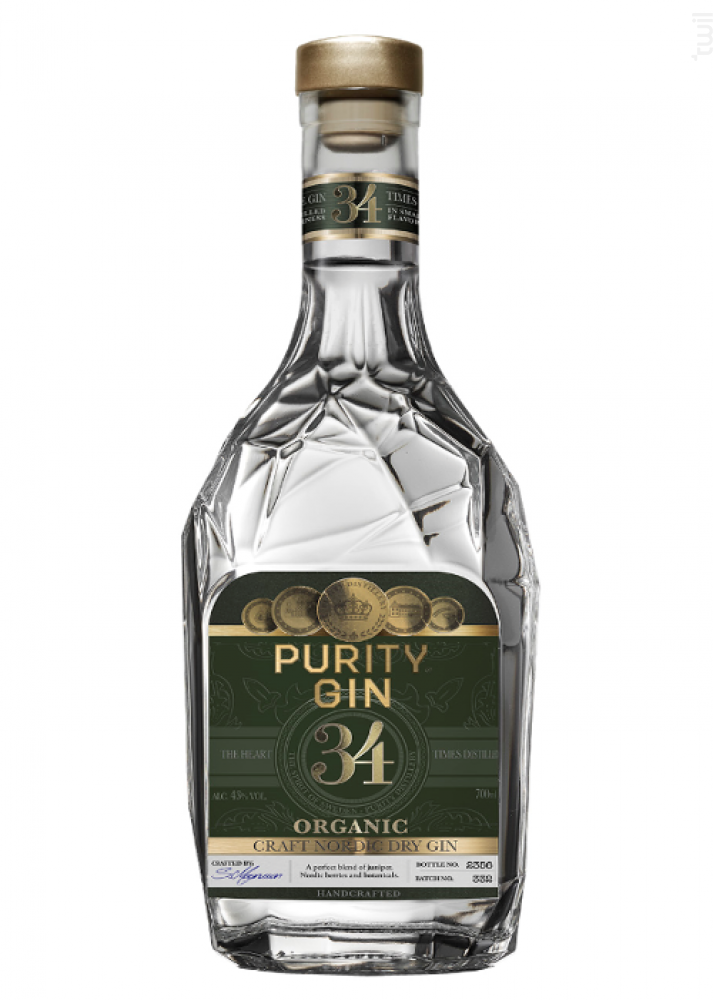 Purity 34 Nordic London Dry Gin Purity