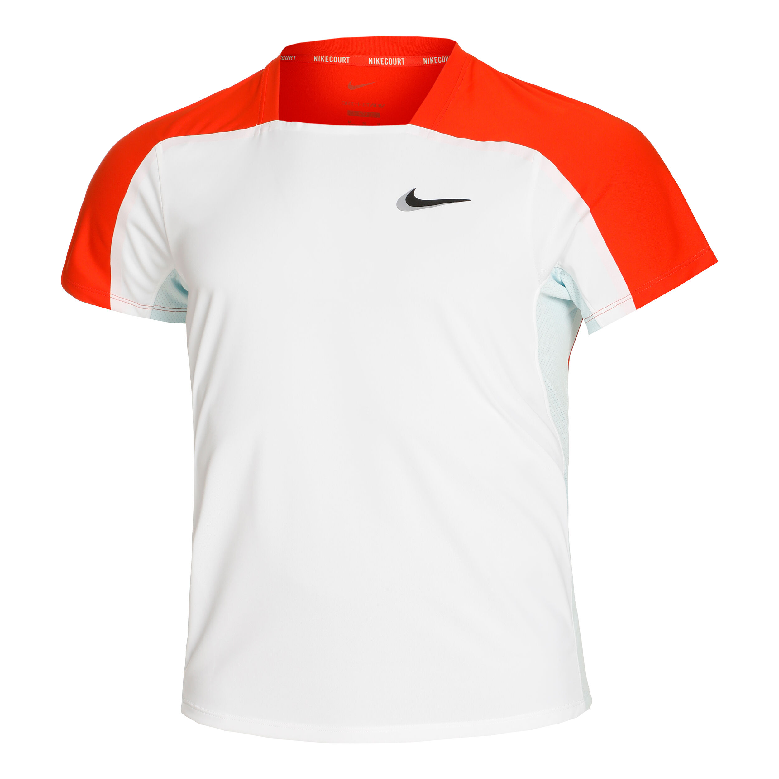 Dri-Fit Slam T-Shirt Herren - Weiß, Orange