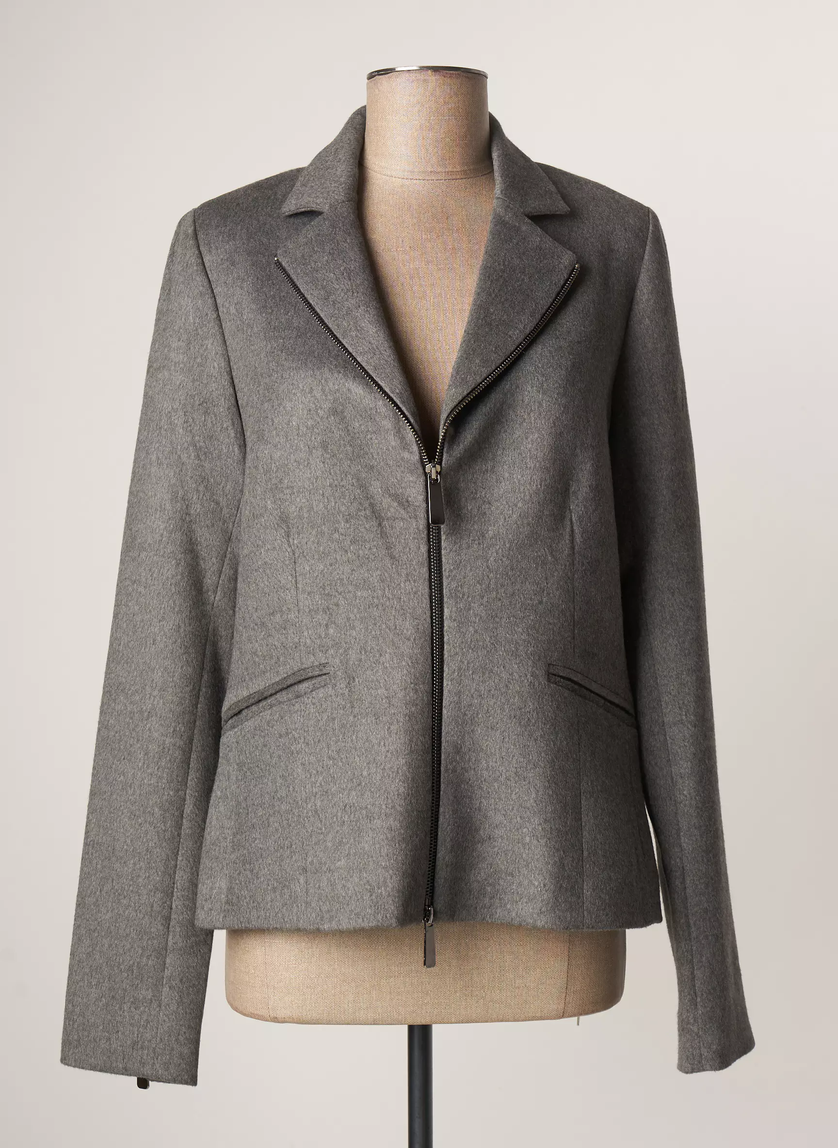 Lauren Vidal Vestecasual Femme couleur gris