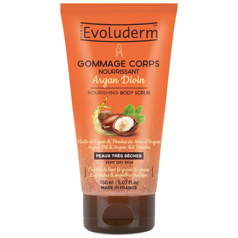 evoluderm Argan Divin Gommage Corps Nourrissant - 150 ml