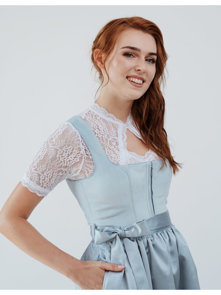 Hofglanz Dirndl in hellblau günstig kaufen