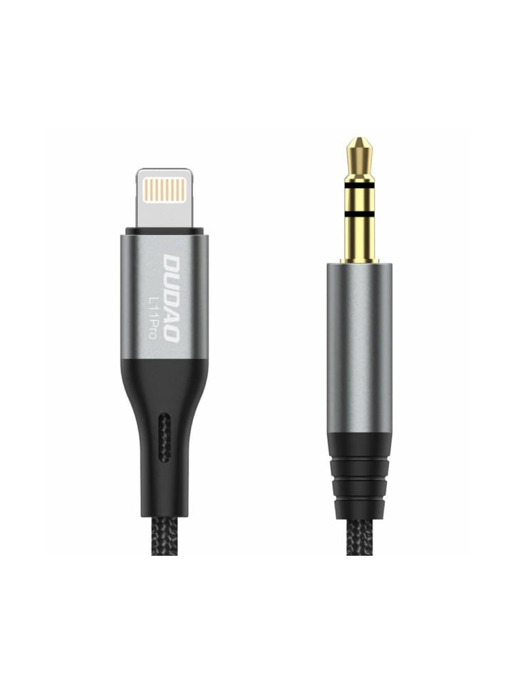 COFI 1453 Audiokabel iPhone - Miniklinke 3,5 mm 1 m grau in Grau günstig kaufen 100 cm
